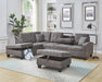 U350 - Ottoman - Gray - alternate view 2