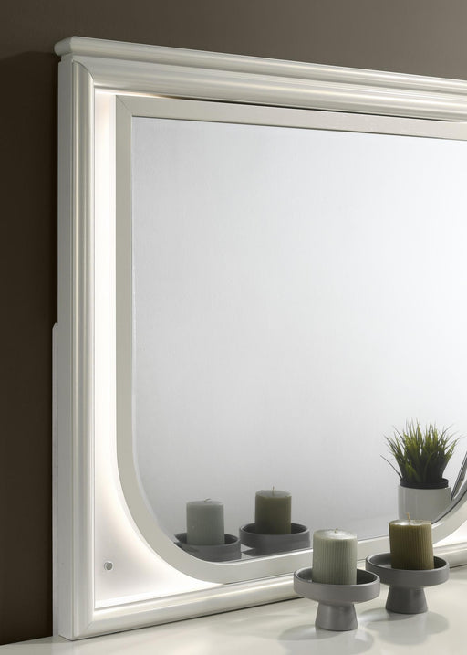 B025 - Mirror - White - alternate view 2