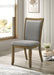 D076 - Dining Chair (Set of 2) - Dark Dray Brush