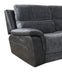 U17 - 6 Piece Power Reclining Sectional With Power Headrest - Dark Gray - alternate view 2
