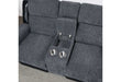 U5914 - Reclining Sofa / Console Reclining Loveseat - Gray / Black - alternate view 3