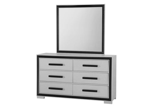 Amelia - Mirror - Gray / Black - alternate view 2