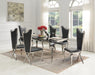 G-106 - Rectangular Dining Table - Black - alternate view 2