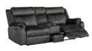 U7303 - Console Power Recliner Loveseat - Domino Granite - alternate view 3
