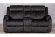 U7303 - Console Power Recliner Loveseat - Domino Granite