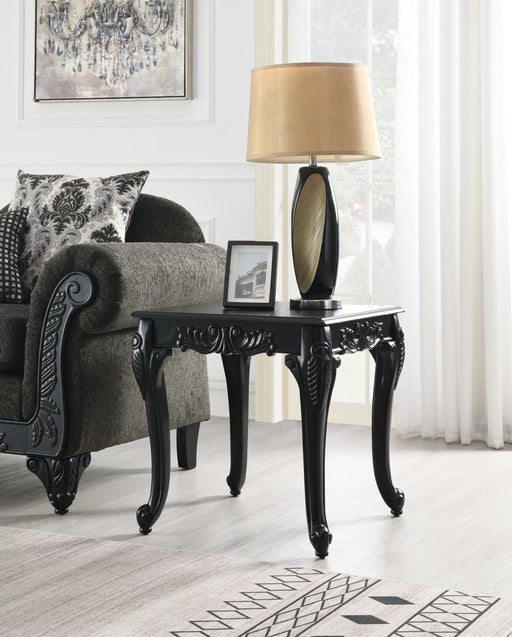 T208 - Coffee Table & 2 End Tables - Black - alternate view 2