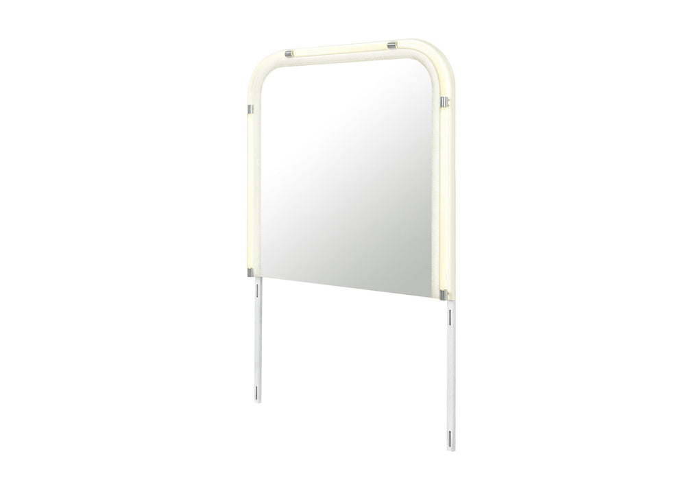 Lyra - Mirror With LED - Beige - alternate view 3
