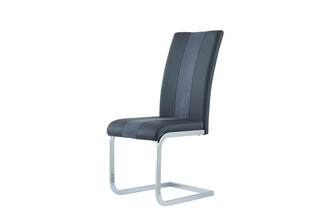 D1628 - 5 Piece Dining Room Set (D1628 Dining Table And 4 D915 Dining Chairs) - Gray - alternate view 2
