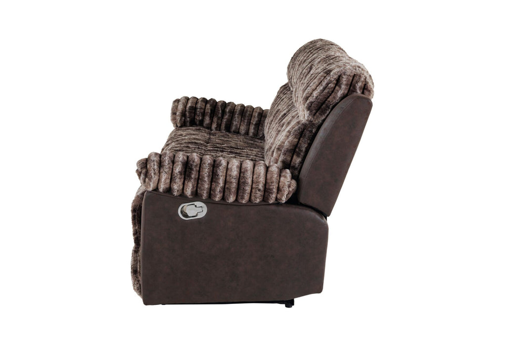 U6028 - Reclining Sofa - Brown - alternate view 2