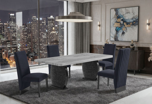 D2502 - 9 Piece Dining Room Set - Black