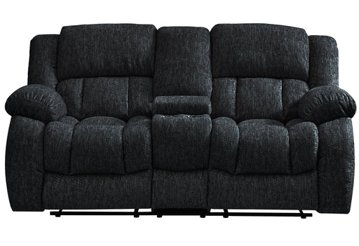 U250 - Reclining Sofa / Console Reclining Loveseat - Ebony - alternate view 2