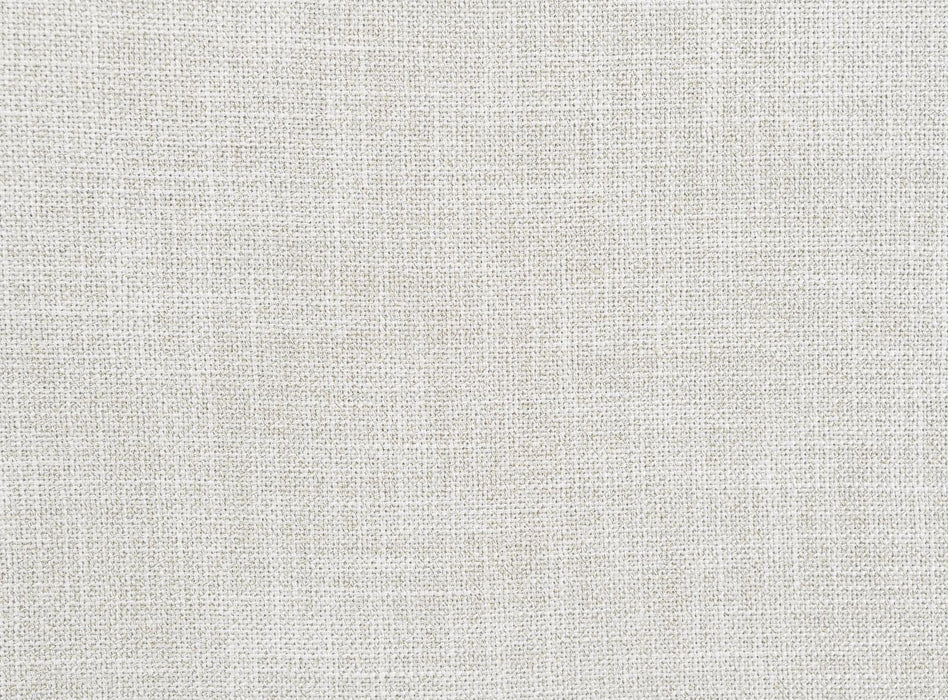 U246 - Linen Oversize Ottoman - White - alternate view 2
