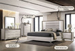 Zambrano - 5 Piece King Bedroom Set - White - alternate view 3