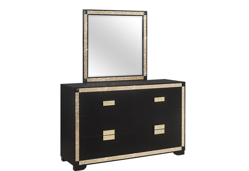 Blake - Dresser - Black / Gold - alternate view 2