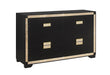Blake - Dresser - Black / Gold - alternate view 3