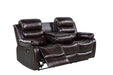 U191 - Motion Loveseat - Brown