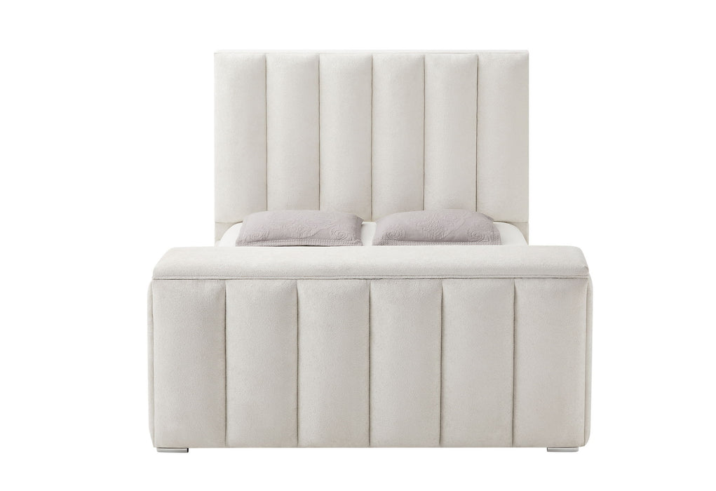 Serenity - 5 Piece King Bedroom Set - Natural / Cream - alternate view 2