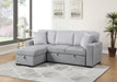U390 - Sofa Chaise Sectional - Gray - alternate view 2