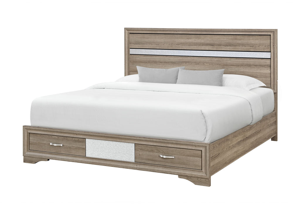 Seville - Full Bed - Brown / Natural - alternate view 3