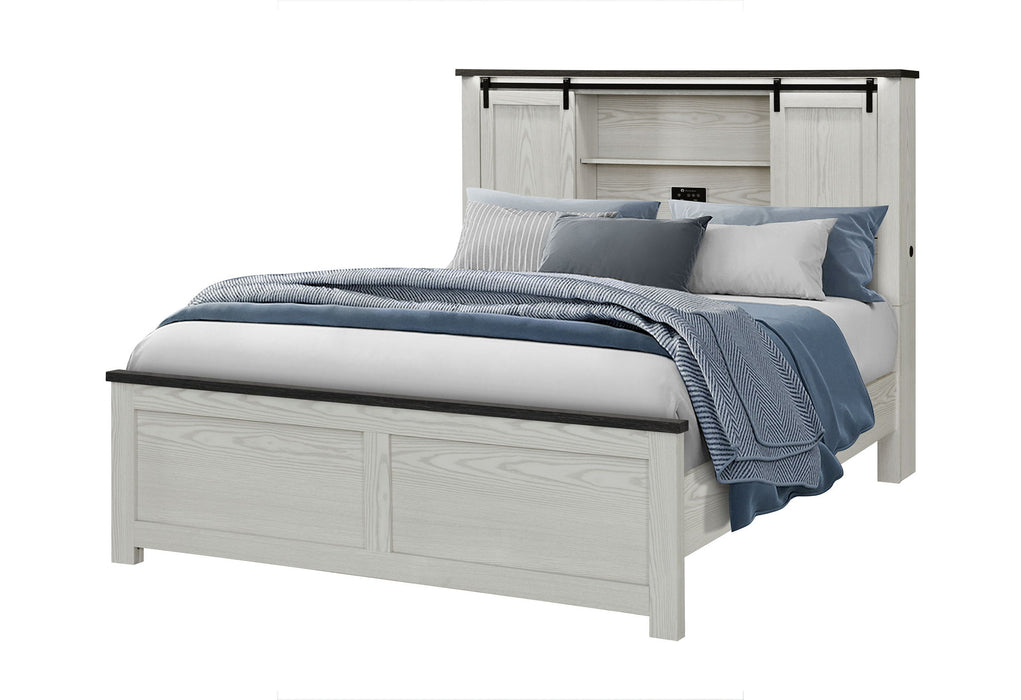 Ava - Full Storage Bed - Beige - alternate view 3