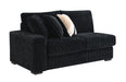 U281 - 6 Piece Setional With Right Chaise (1 LAF + 1 Wedge + 2 Armless Chair + 1 Console + 1 RAF Chaise) - Black - alternate view 3