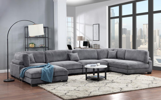 U253 - 6 Piece Sectional - Gray