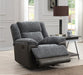 U177 - Motion Glider Chair - Charcoal Gray