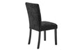 D2502 - Dining Chair - Black - alternate view 3