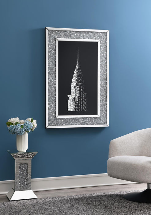 A2000 - LED Wall Art (Color Changing) - Pearl Silver - alternate view 2
