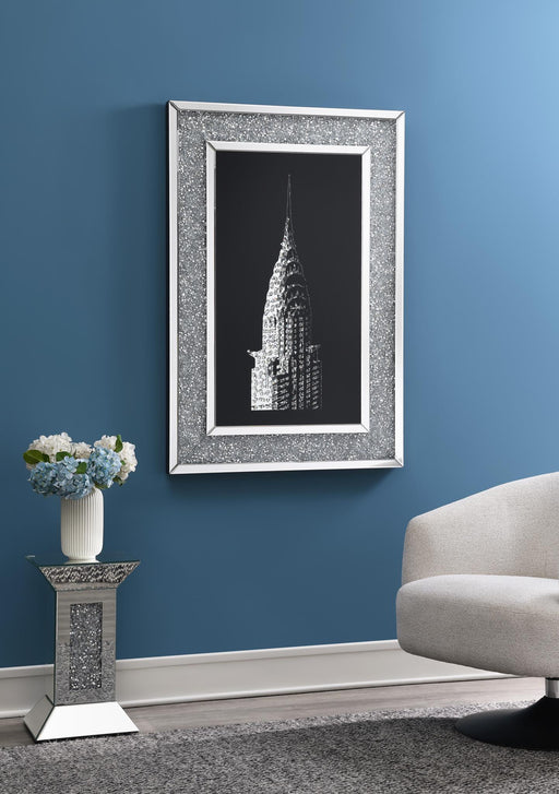 A2000 - LED Wall Art (Color Changing) - Pearl Silver - alternate view 2