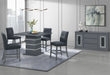 Monaco - Bar Stool - Dark Gray - alternate view 3