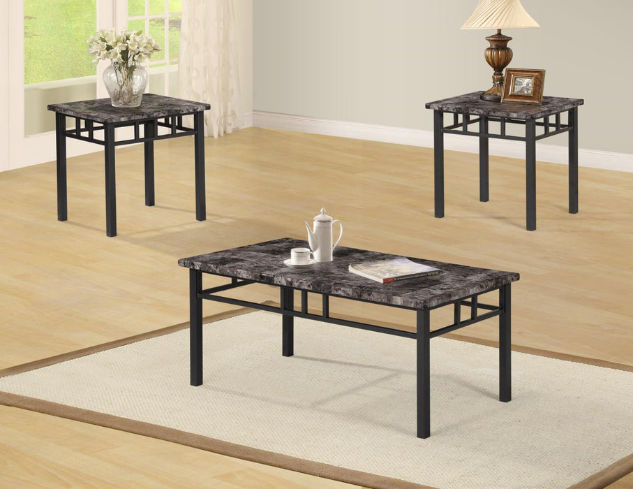 T761 - Table Set (Set of 3) - Gray - alternate view 3