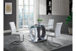 D1628 - 9 Piece Dining Room Set (Dining Table And 8 Dinning Chairs) - White