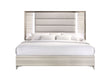 Zambrano - King Bed With LED - White - alternate view 3