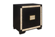 Blake - Nightstand - Black / Gold - alternate view 2