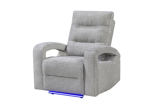 U6611 - Power Recliner With LED - Dark Gray - alternate view 2