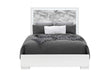Naomi - Full Bed With LED - Silver - alternate view 2