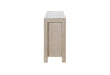 D1321 - Buffet With Real Marble Top - Natural / White - alternate view 2
