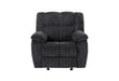 U6000 - 3 Piece Living Room Set (Reclining Sofa / Console Reclining Loveseat / Recliner) - Black - alternate view 3