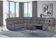 U6026 - Right Side Facing Sectional With LED And Speaker - Gray - alternate view 2