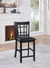 D151 - Counter Height Chairs (Set of 2) - Black