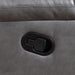 U185 - Motion Loveseat - Gray - alternate view 3