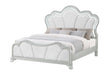 Aria - King Bed With LED - Silver - alternate view 4