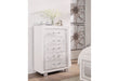 Santorini - 5 Piece Full Bedroom Set - White - alternate view 2