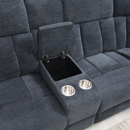 U84 - Motion 3 Piece Sectional - Gray - alternate view 2