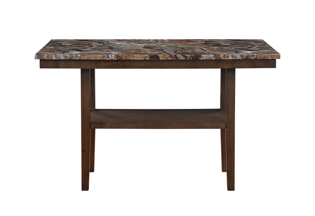 D4355 - 9 Piece Dining Room Set (Bar Table With 8 Bar Stools) - Dark Brown - alternate view 2