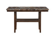 D4355 - 7 Piece Dining Room Set (Bar Table With 6 Bar Stools) - Dark Brown - alternate view 2