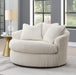 U244 - Swivel Chair - Ivory