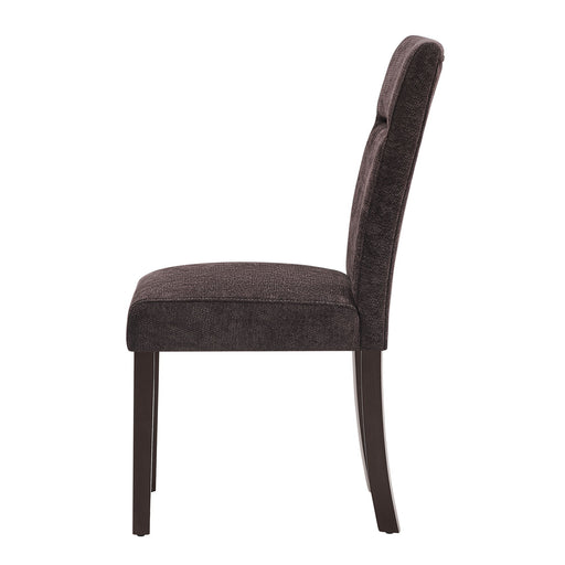 D8212 - 7 Piece Dining Room Set (Dining Table With 6 Dining Chairs) - Dark Brown - alternate view 2