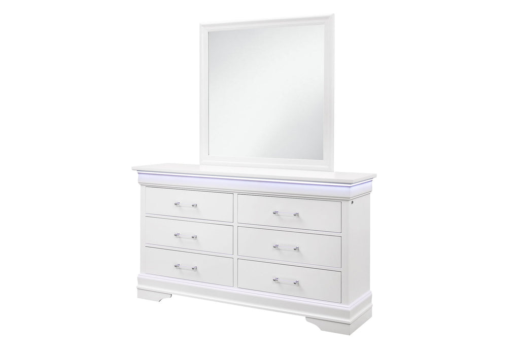 Charlie - Mirror - White - alternate view 3